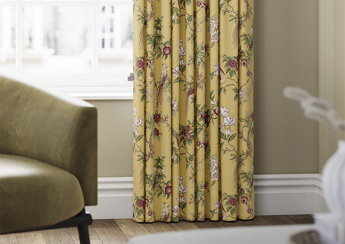 Orientalis, Saffron - Made to Measure Curtains - Image 5